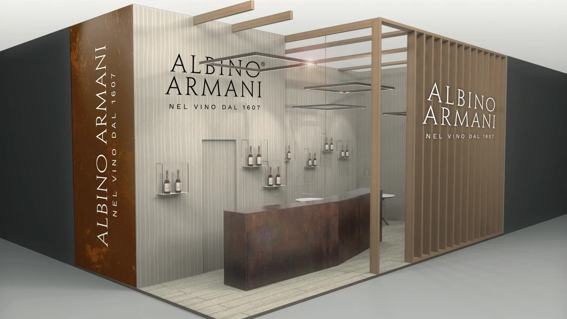 Stand Vinitaly: cantina Albino Armani