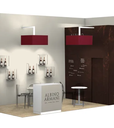 Stand ProWein: cantina Albino Armani
