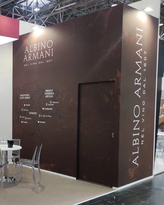 Stand ProWein: cantina Albino Armani