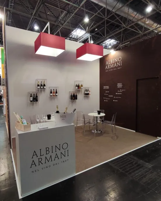Stand ProWein: cantina Albino Armani