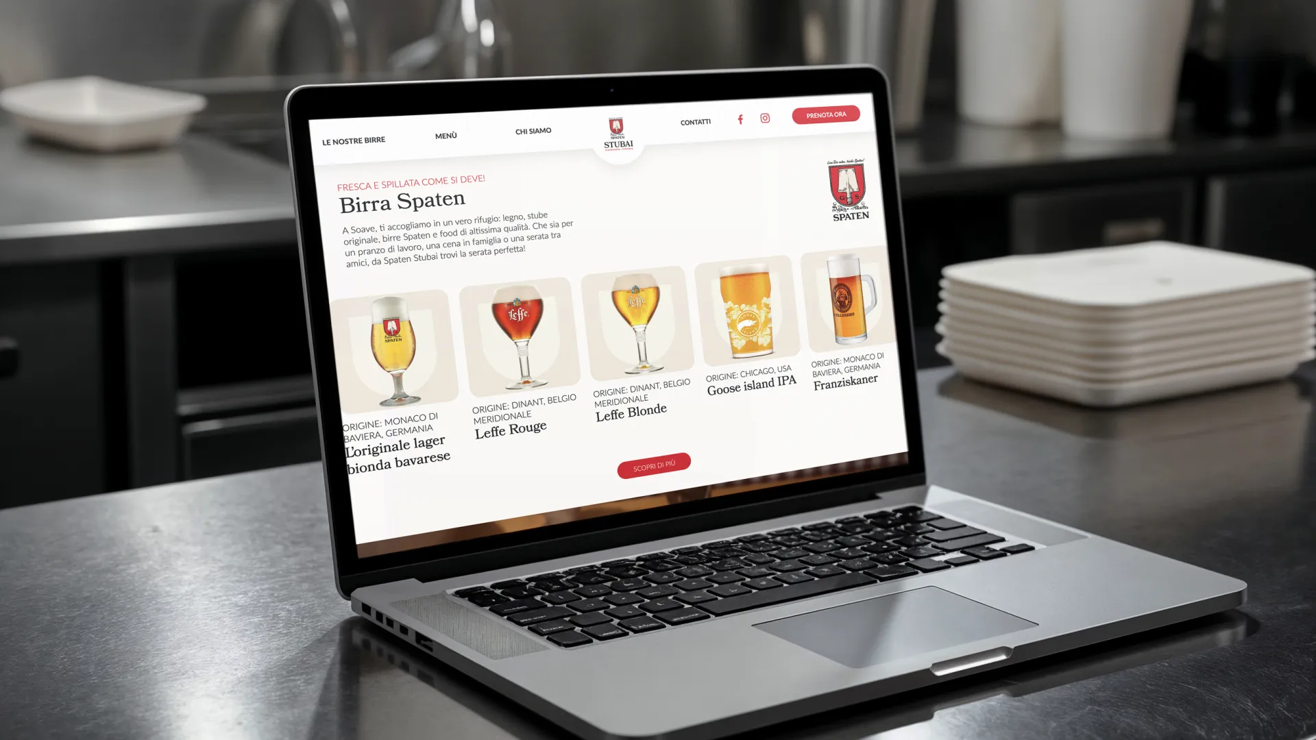 Landing page e social media management per Stubai | BlueMilk