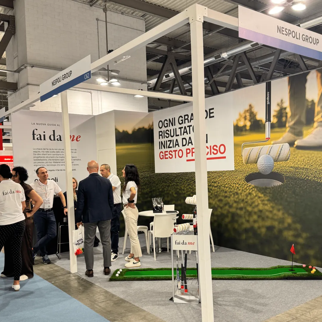 Stand Nespoli: progettazione e allestimento per la fiera Bricoday 2026